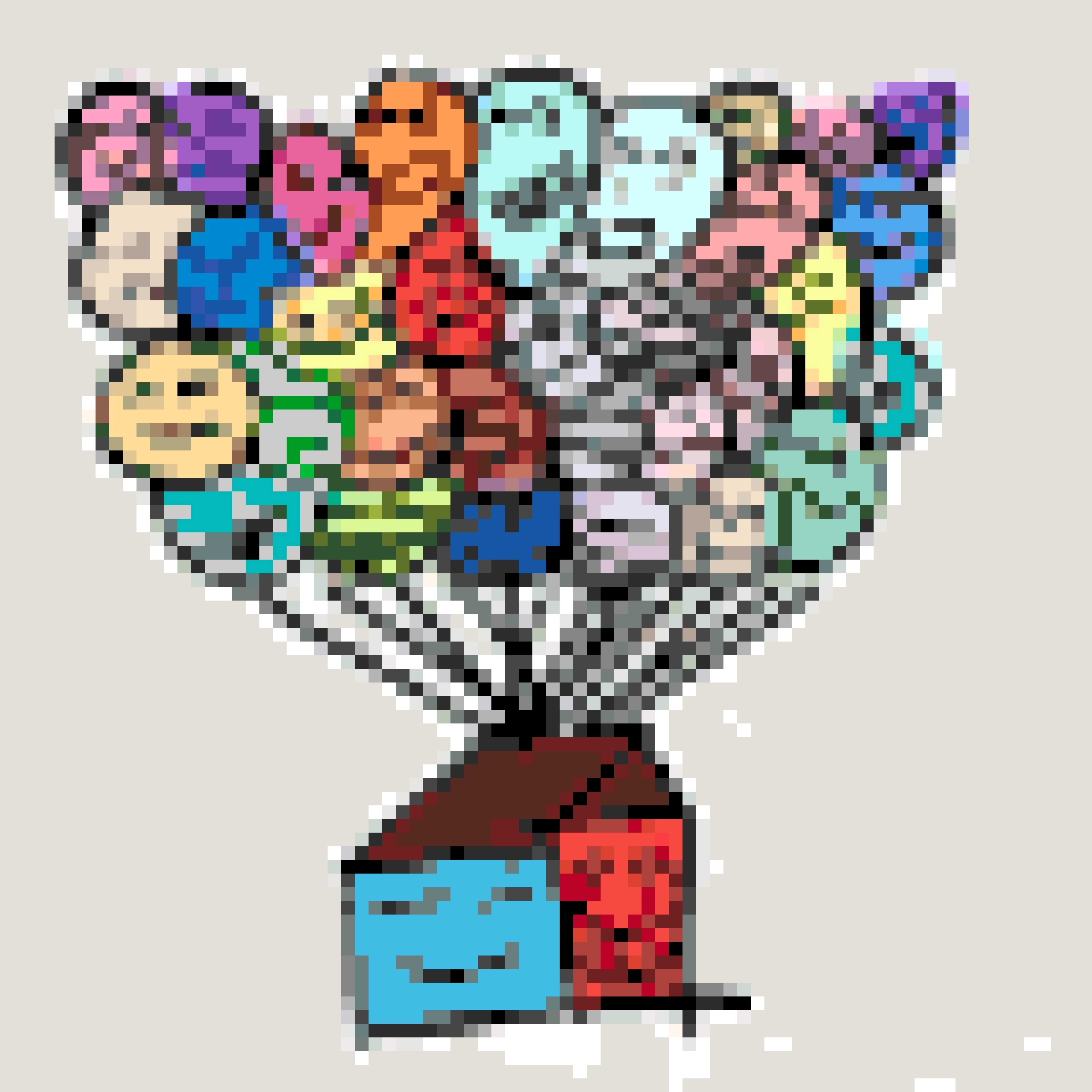 Up House fuse bead pattern