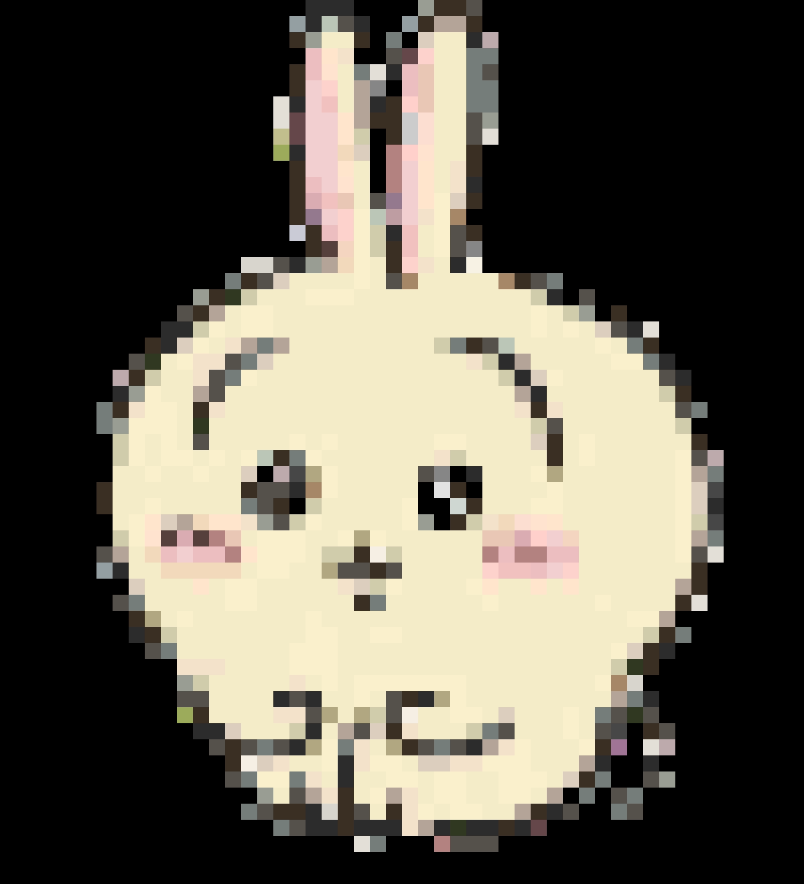 Usagi fuse bead pattern