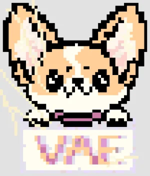 Vae Fuse Bead Pattern (Free Printable)