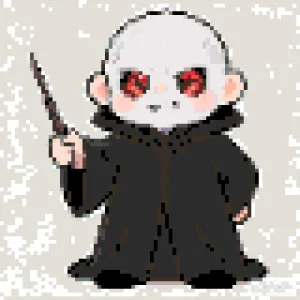 Voldemort Padrão de Contas de Fusão (Imprimível Grátis)