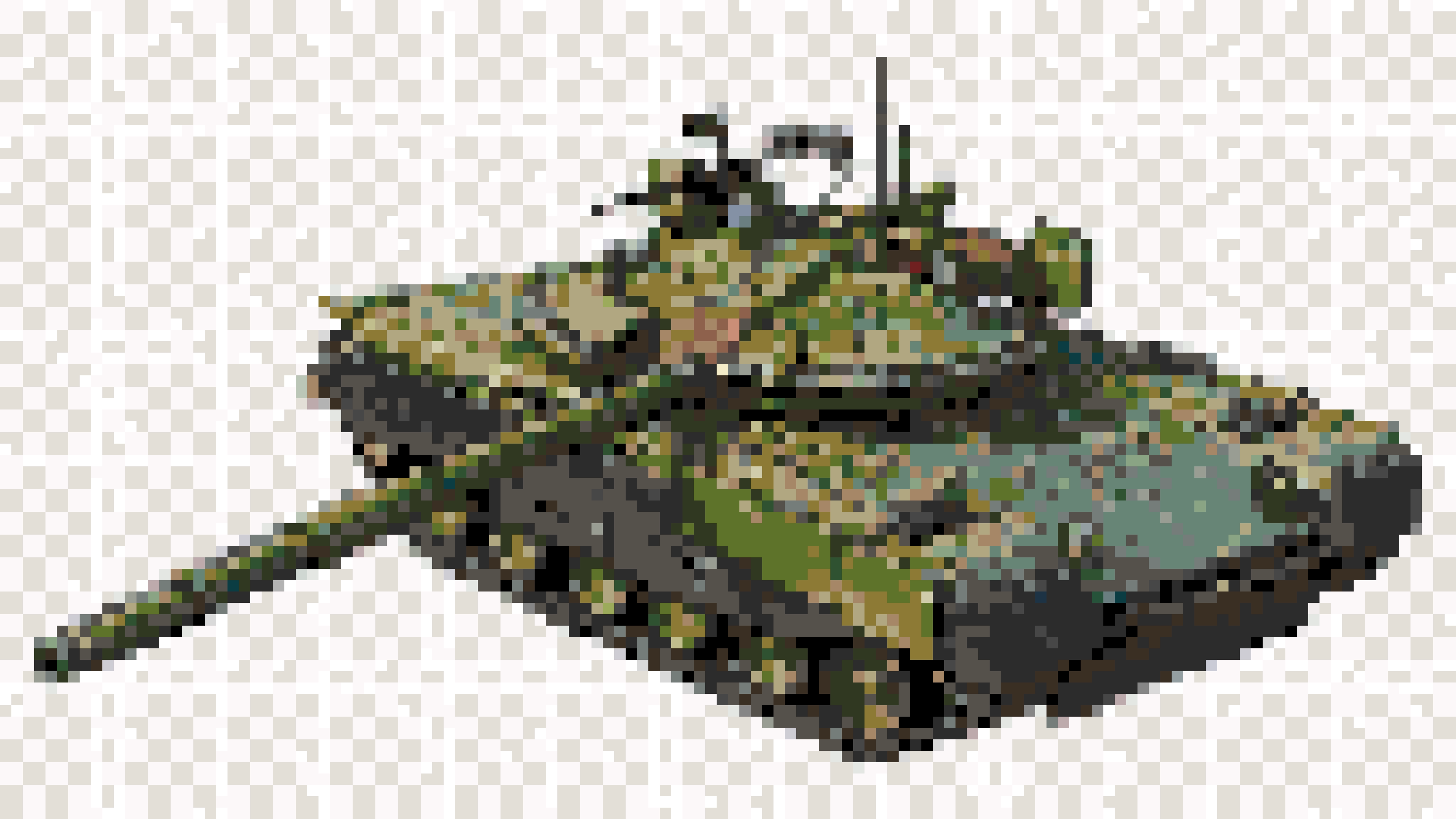 War Thunder T-80BVM fuse bead pattern