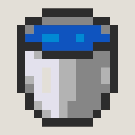 Water Bucket fuse bead pattern