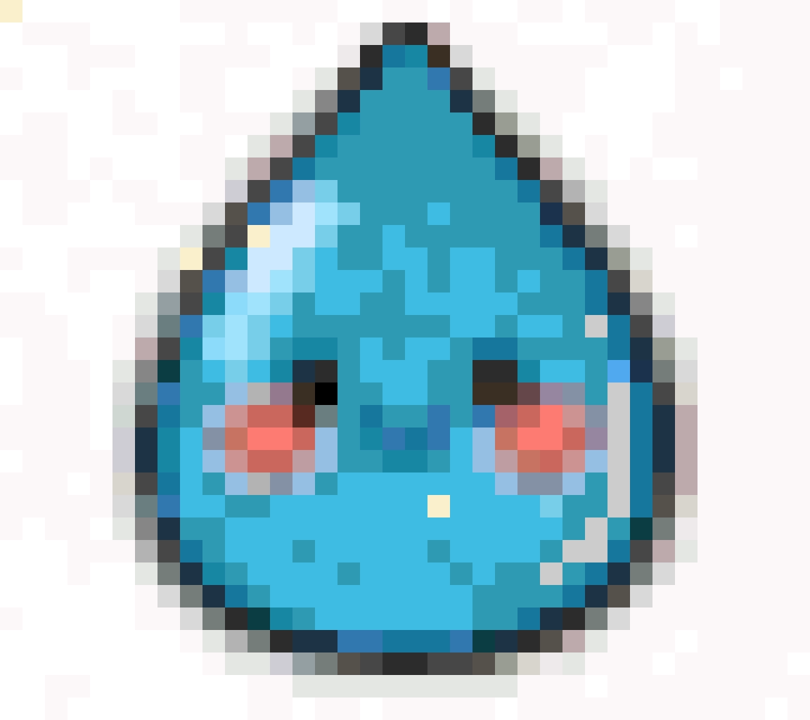 Water Drop fuse bead pattern