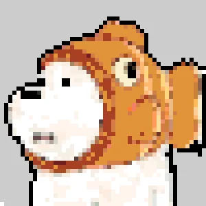 We Bare Bears Ice Bear アイロンビーズ図案（無料プリント）