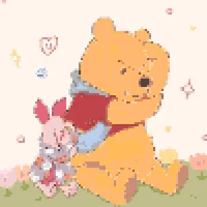 Winnie the Pooh Fuse Bead Pattern (Free Printable)