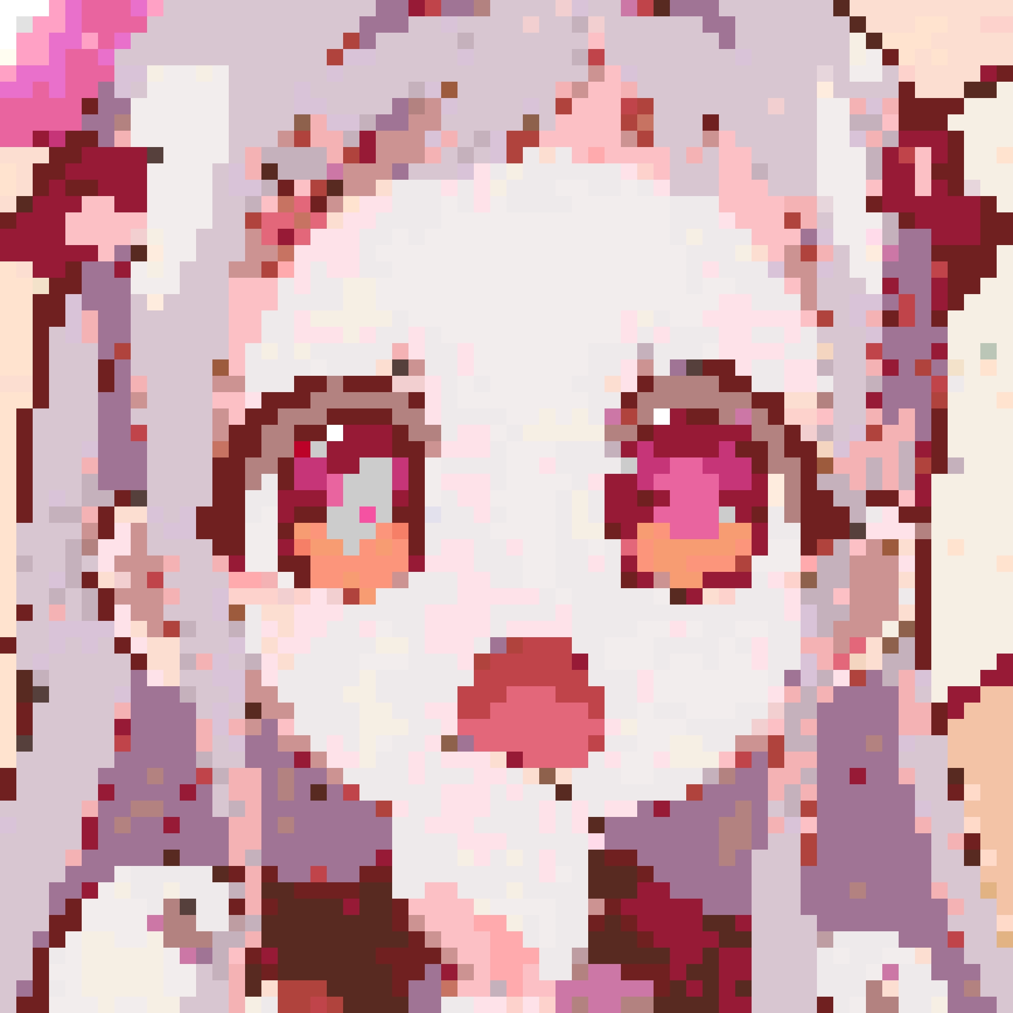 Yashiro Nene fuse bead pattern