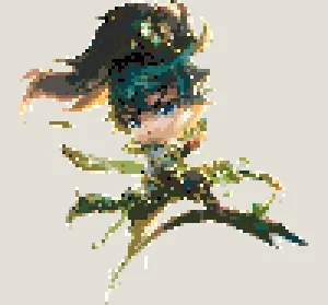 Yasuo 2 Fuse Bead Pattern (Free Printable)