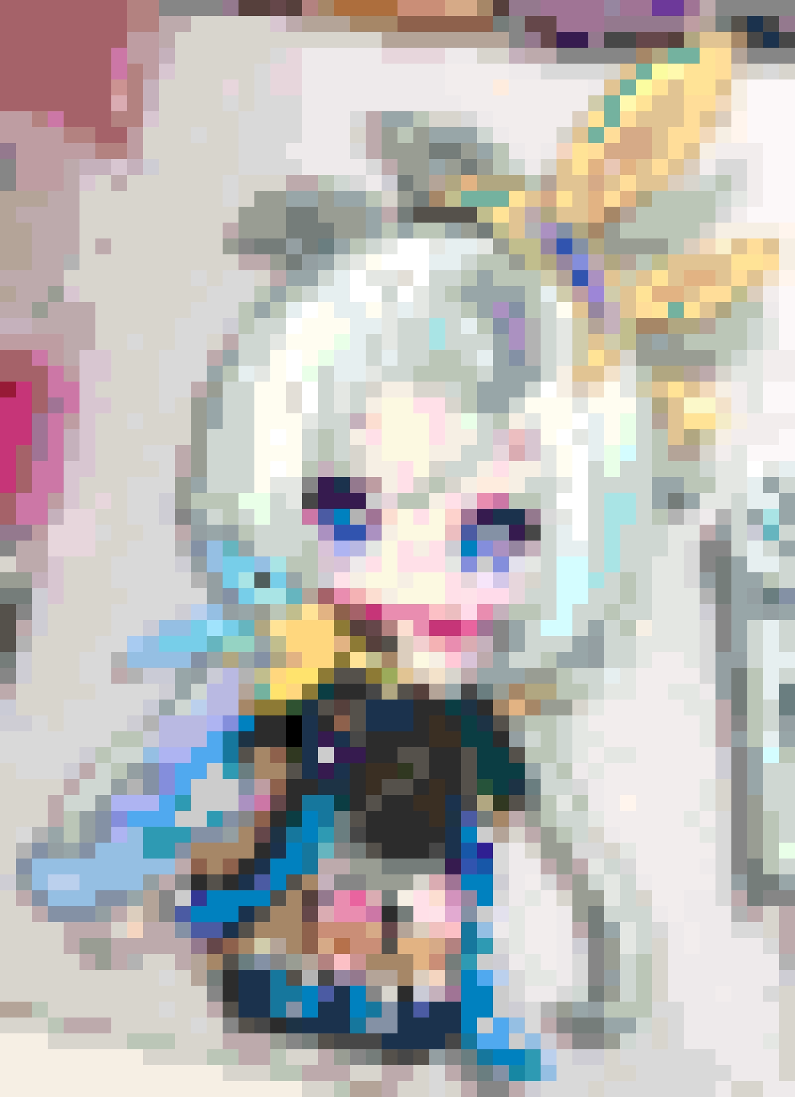 Yu Ji fuse bead pattern