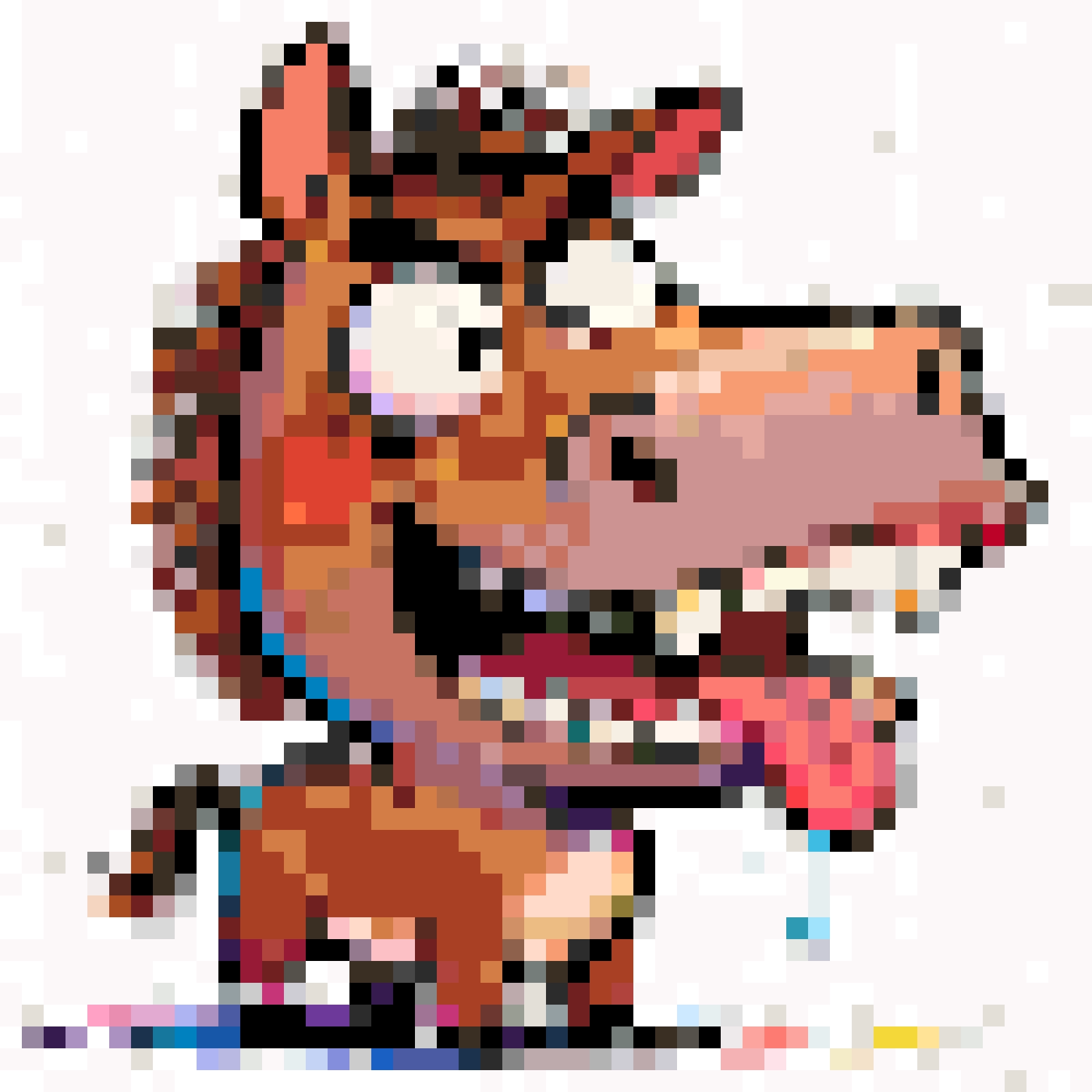 Zodiac Horse fuse bead pattern