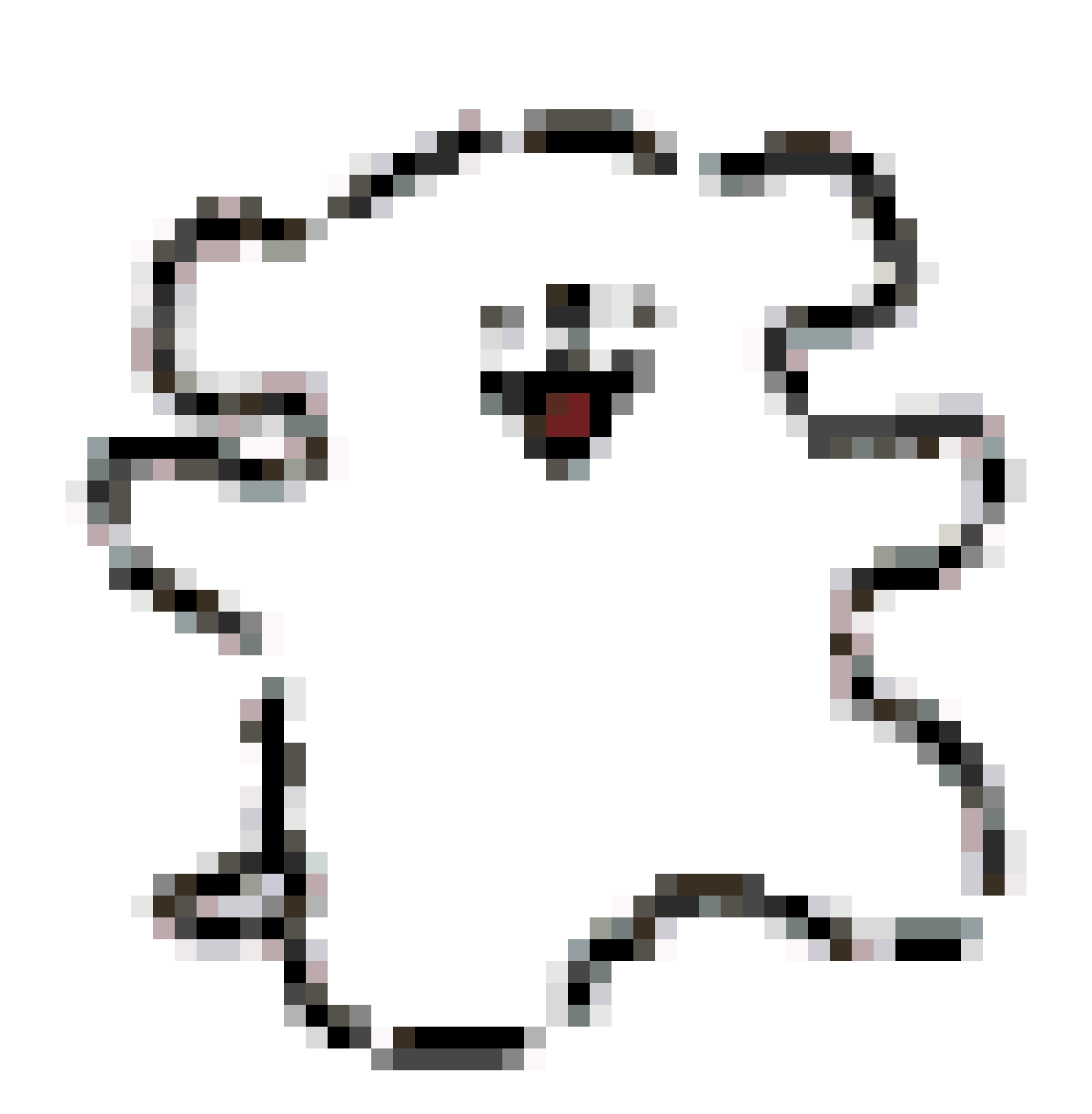 Cartoon Dog fuse bead pattern