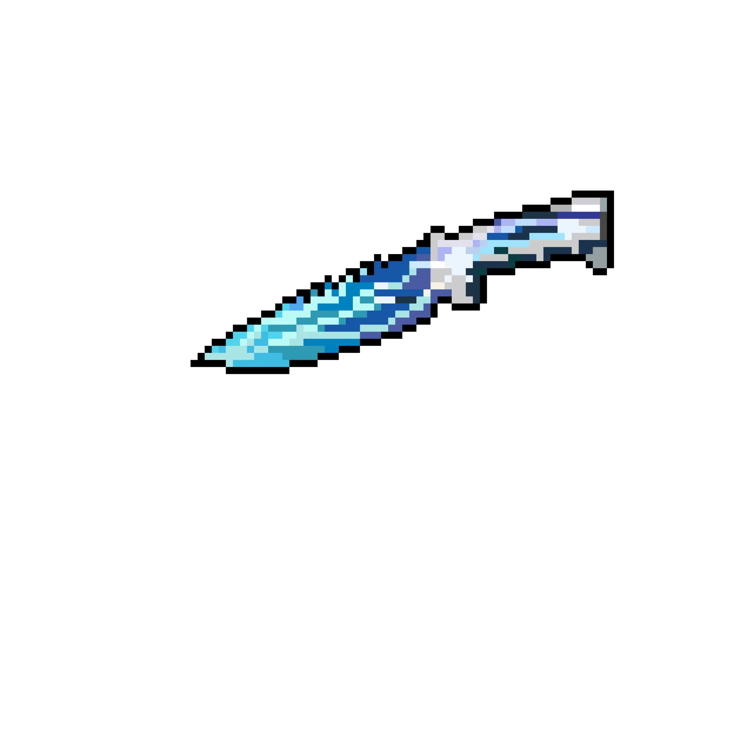 Divine Punishment Dagger fuse bead pattern