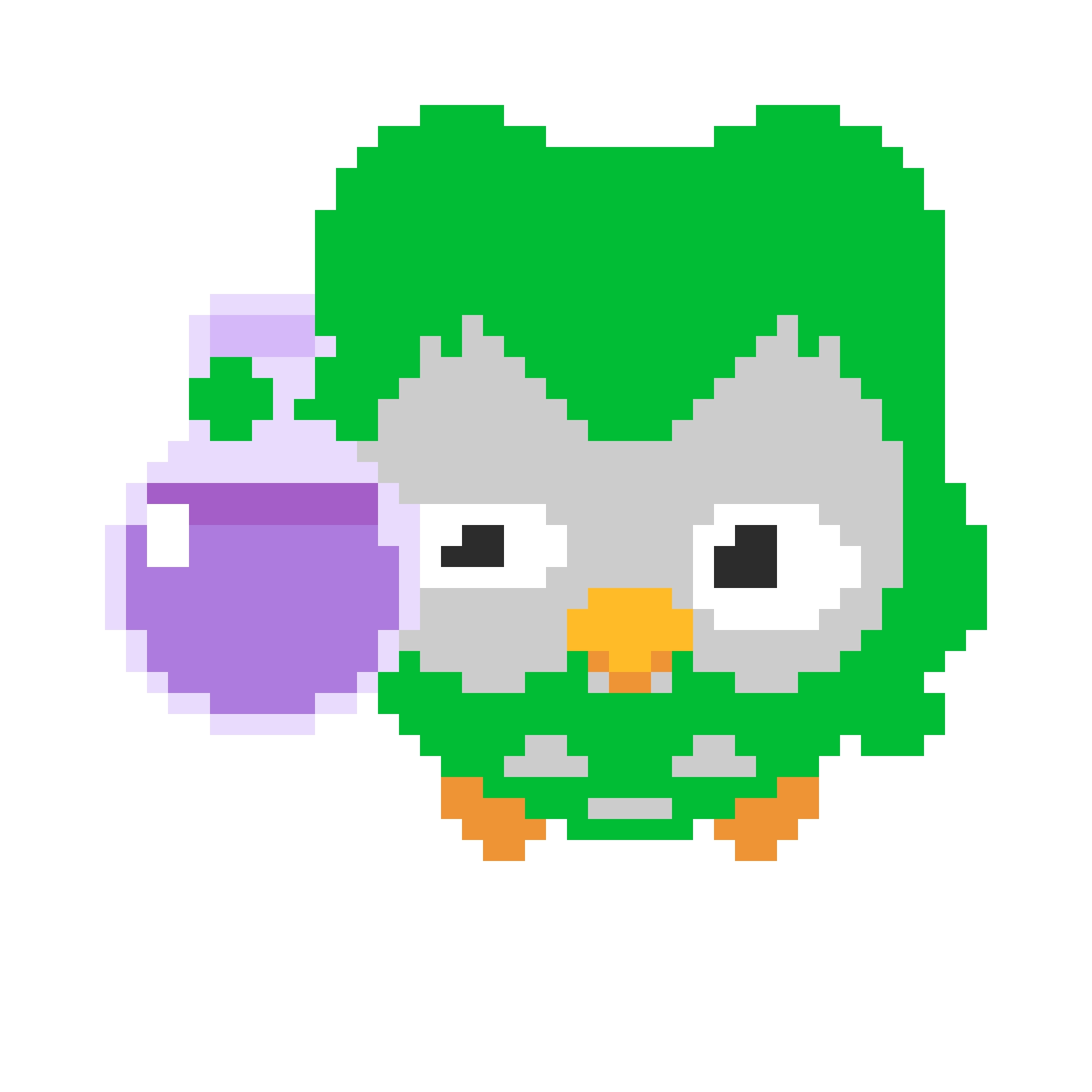 Duck Energy Bottle fuse bead pattern