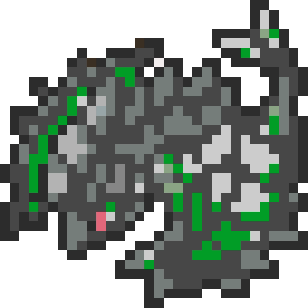 Electric Dragon fuse bead pattern