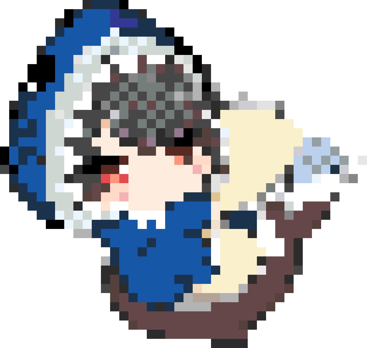 Ellen Joe fuse bead pattern