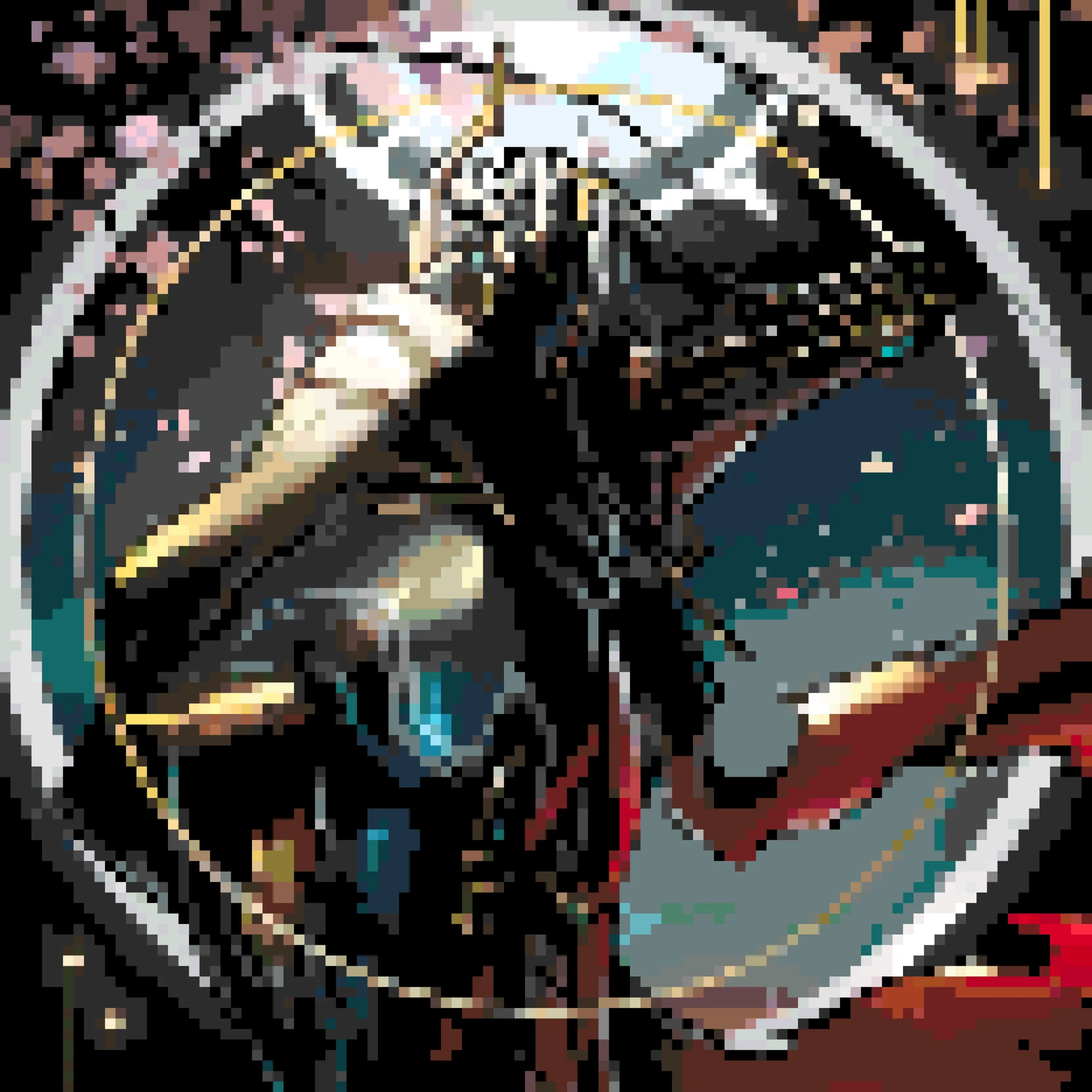 Excalibur Umbra Mirror fuse bead pattern