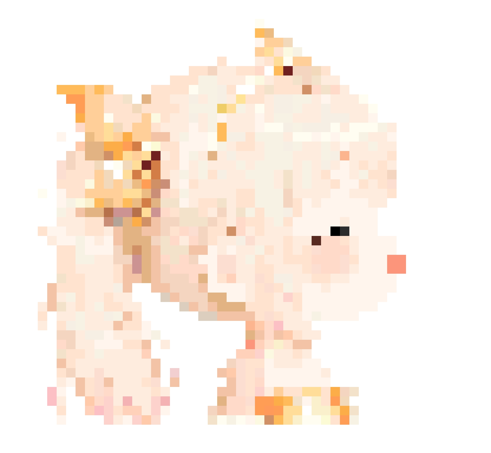 Fairy Elf fuse bead pattern