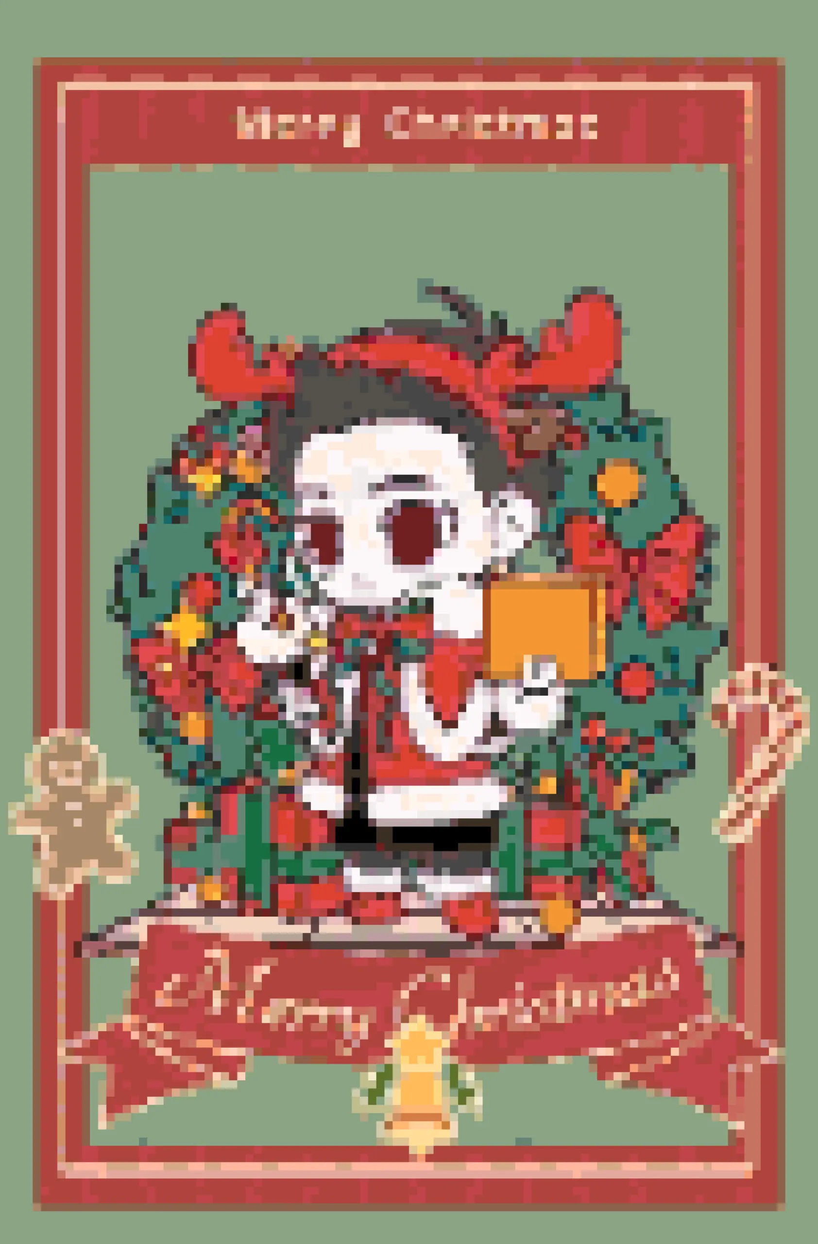 Fei Ren Zai fuse bead pattern