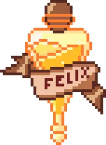 Felix Felicis Patrón de Cuentas de Fusión (Imprimible Gratis)