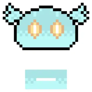 Genshin Anemo Slime Motif de Perles à Repasser (Imprimable Gratuit)