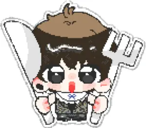 Gon Freecss 퓨즈 비즈 도안 (무료 인쇄)