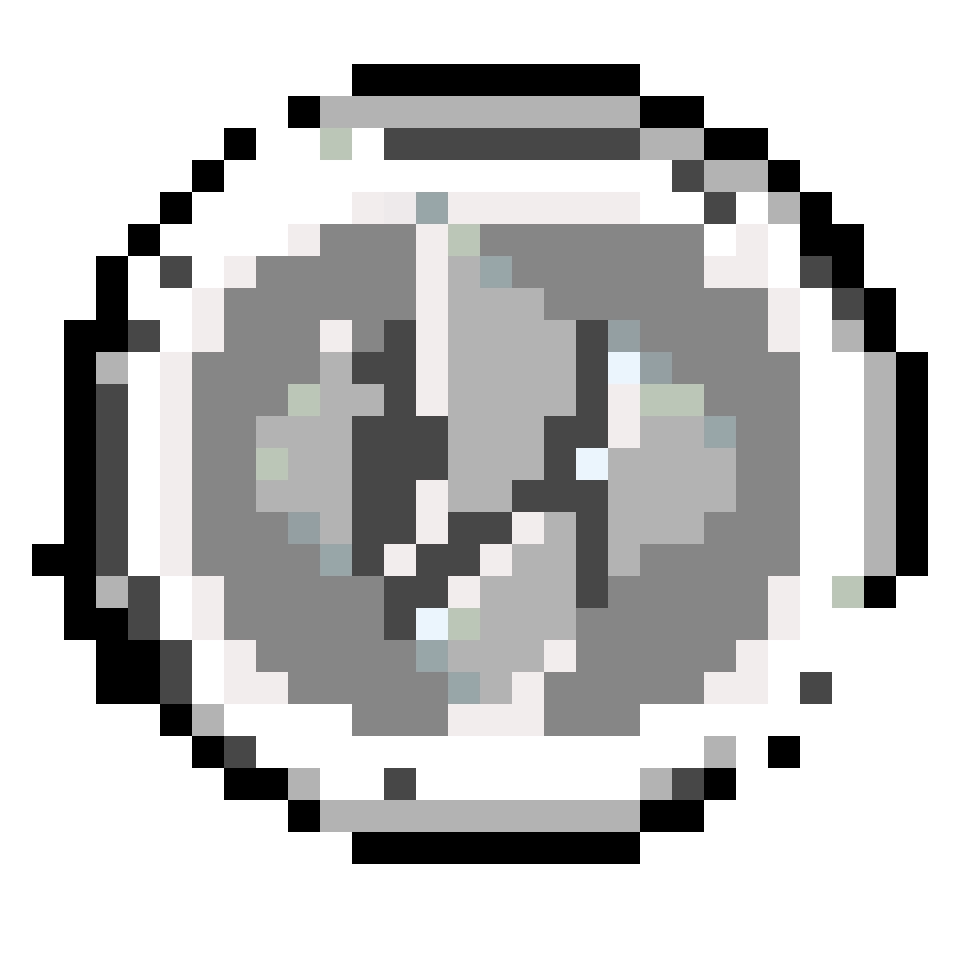 Havoc Coin fuse bead pattern