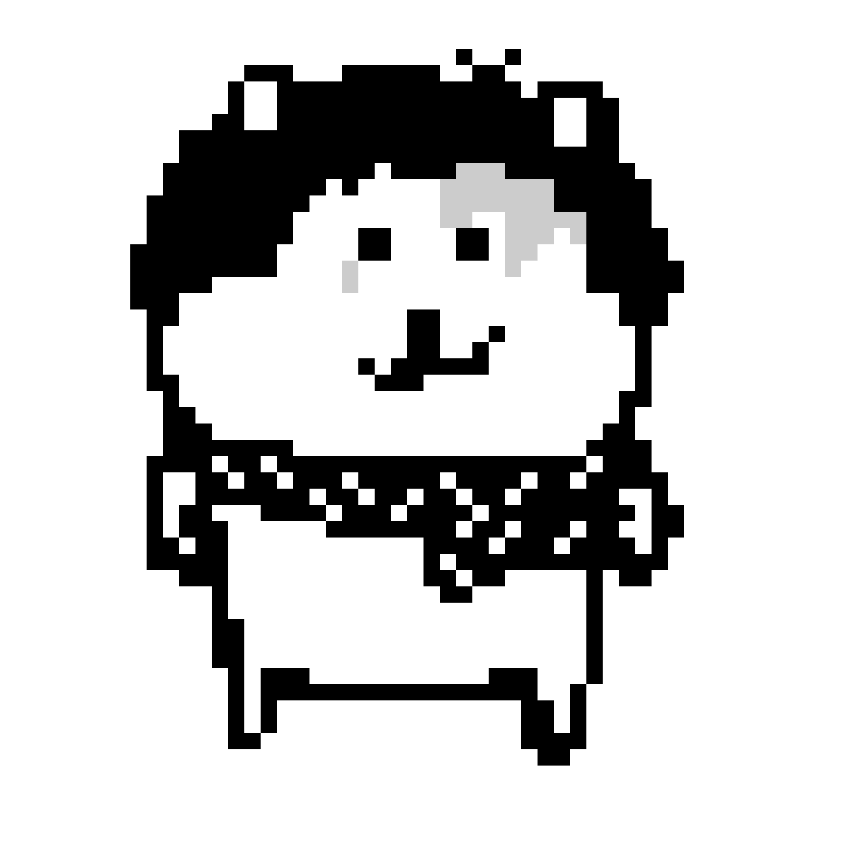 Henan Rap Bear fuse bead pattern