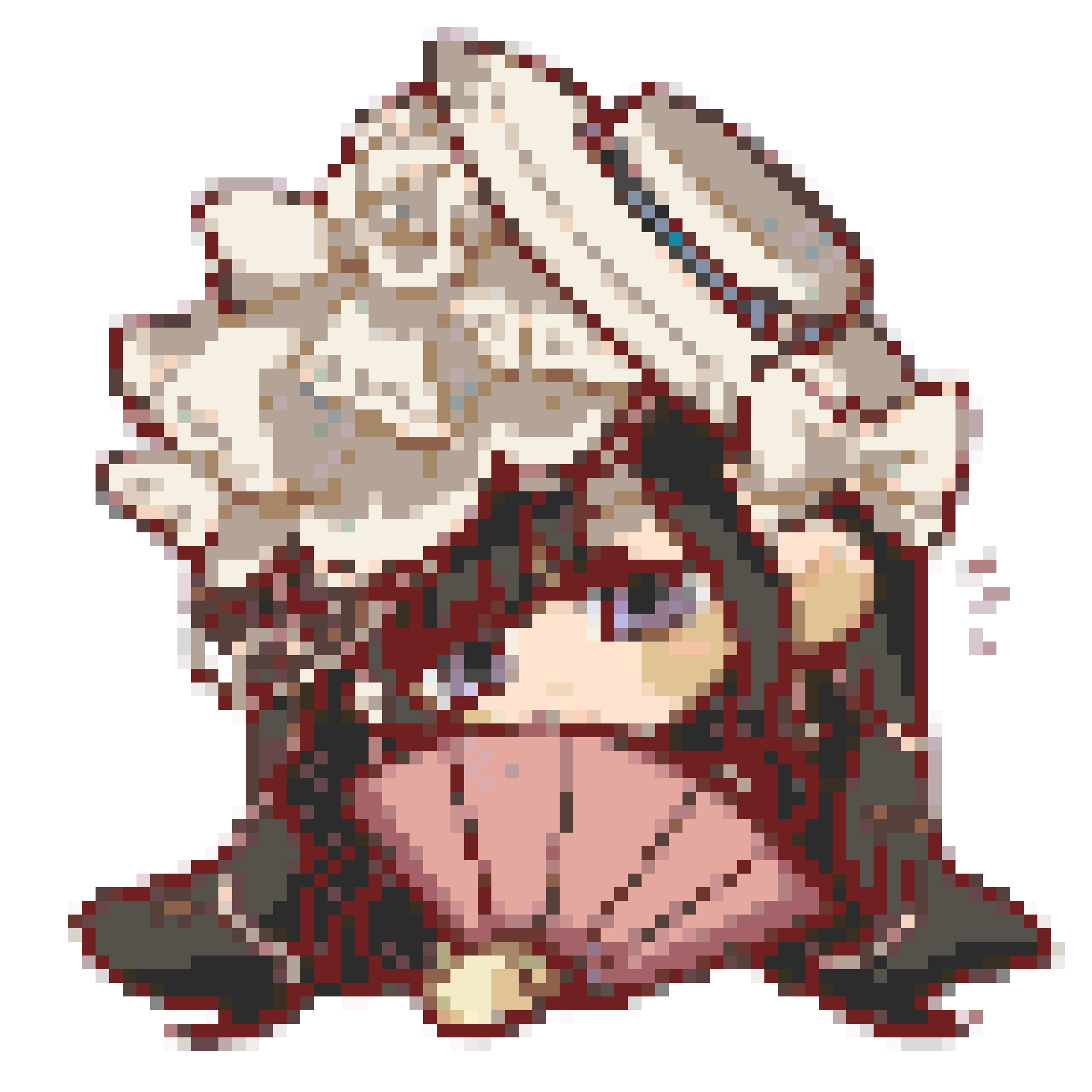 Isolde Emoji fuse bead pattern