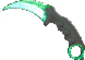 Karambit Knife Bügelperlen-Muster (Kostenlos Druckbar)