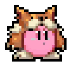 Kirby Mole Bügelperlen-Muster (Kostenlos Druckbar)