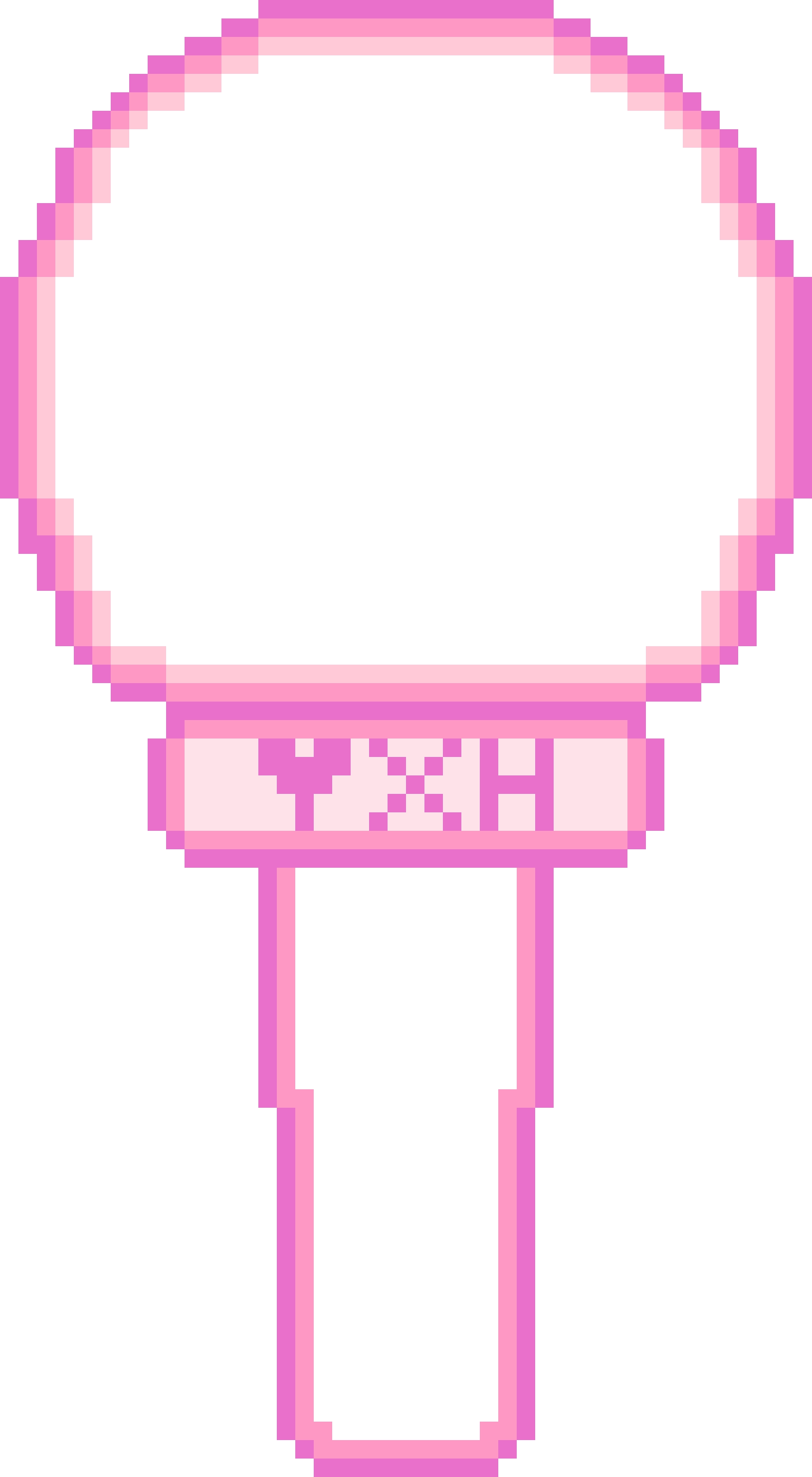 Concert Light Stick 6 Layer fuse bead pattern