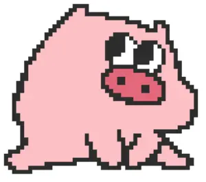 Lucky Piggy Motif de Perles à Repasser (Imprimable Gratuit)