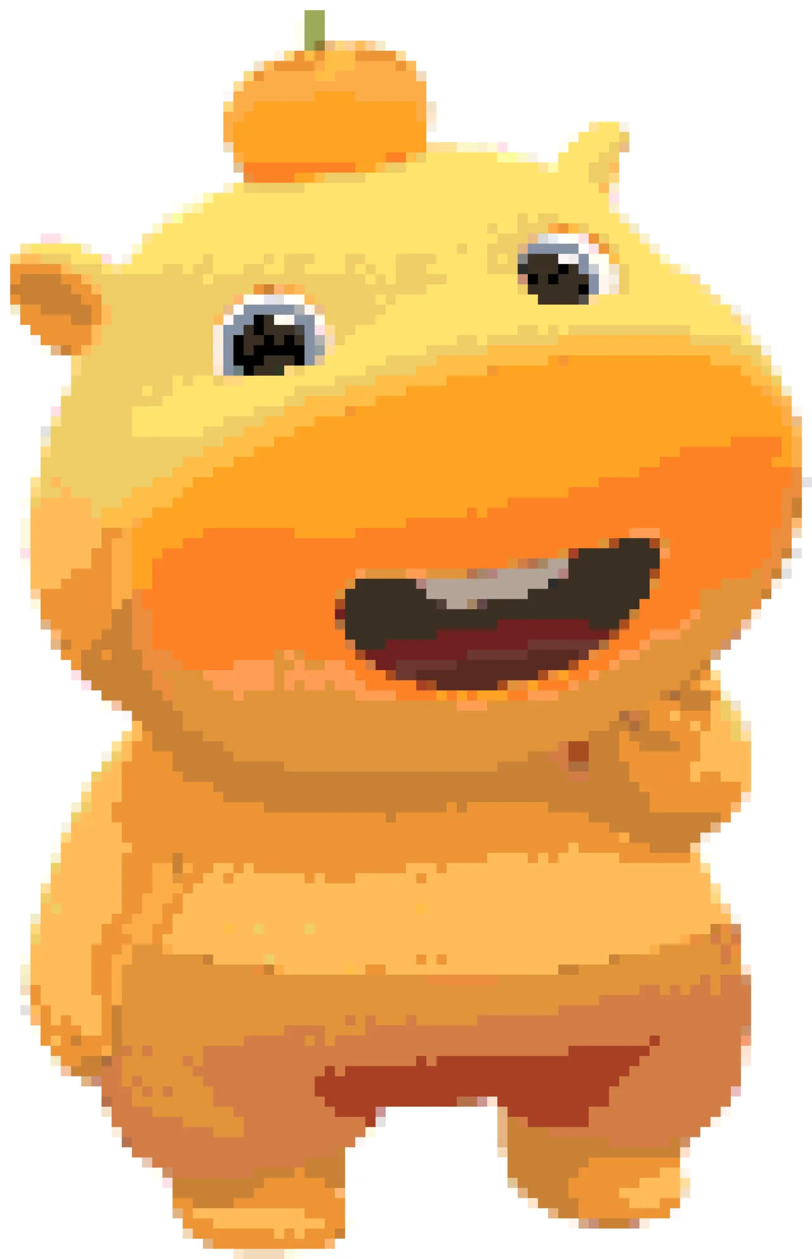Lulu Capybara fuse bead pattern