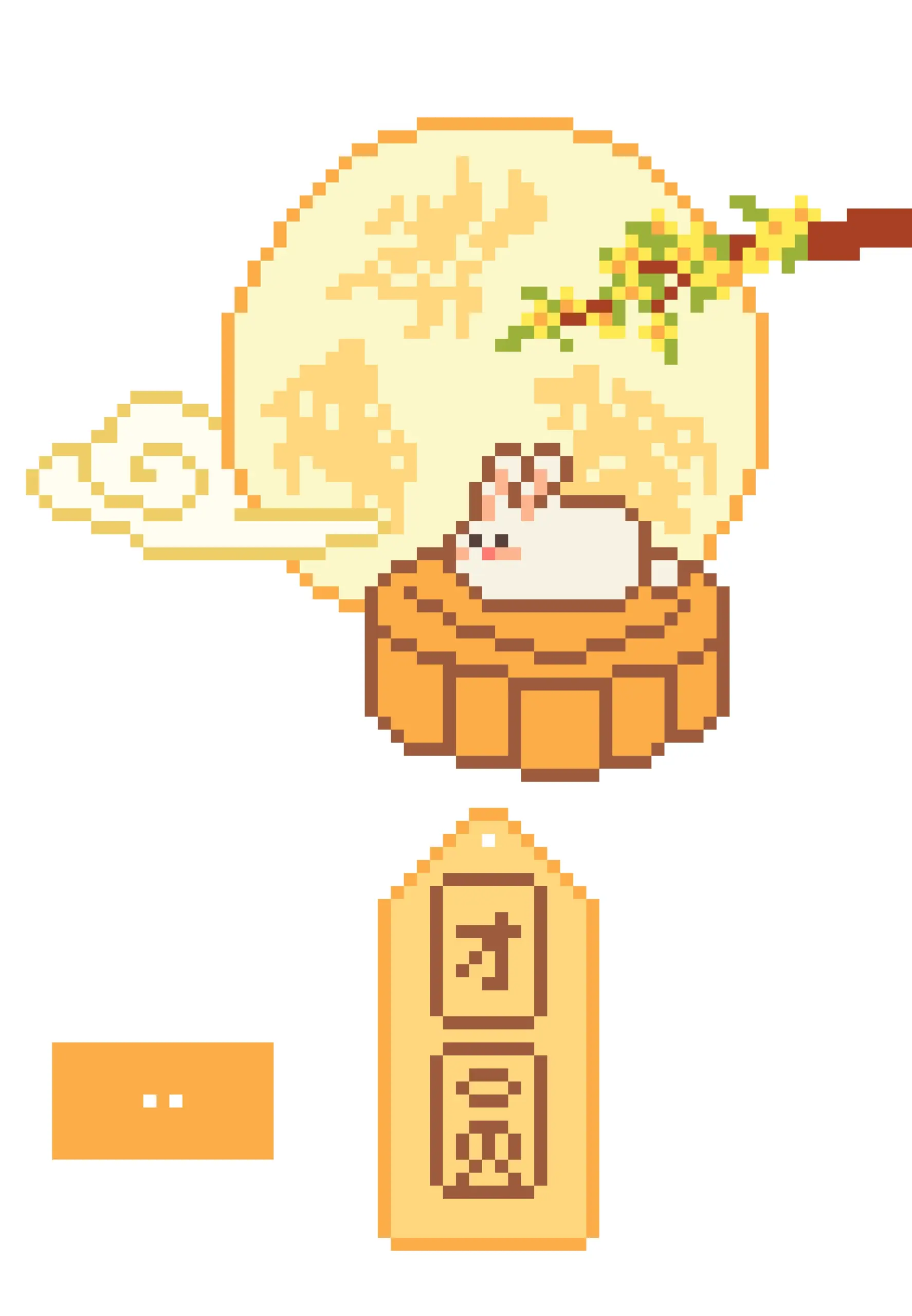 Mid-Autumn Festival fuse bead pattern