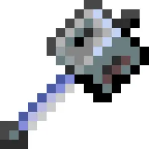 Minecraft Mace نمط خرز دمج (طباعة مجانية)