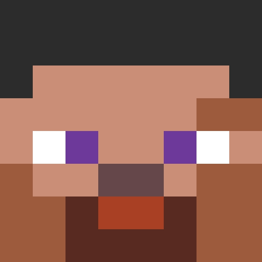 Minecraft Steve Model fuse bead pattern