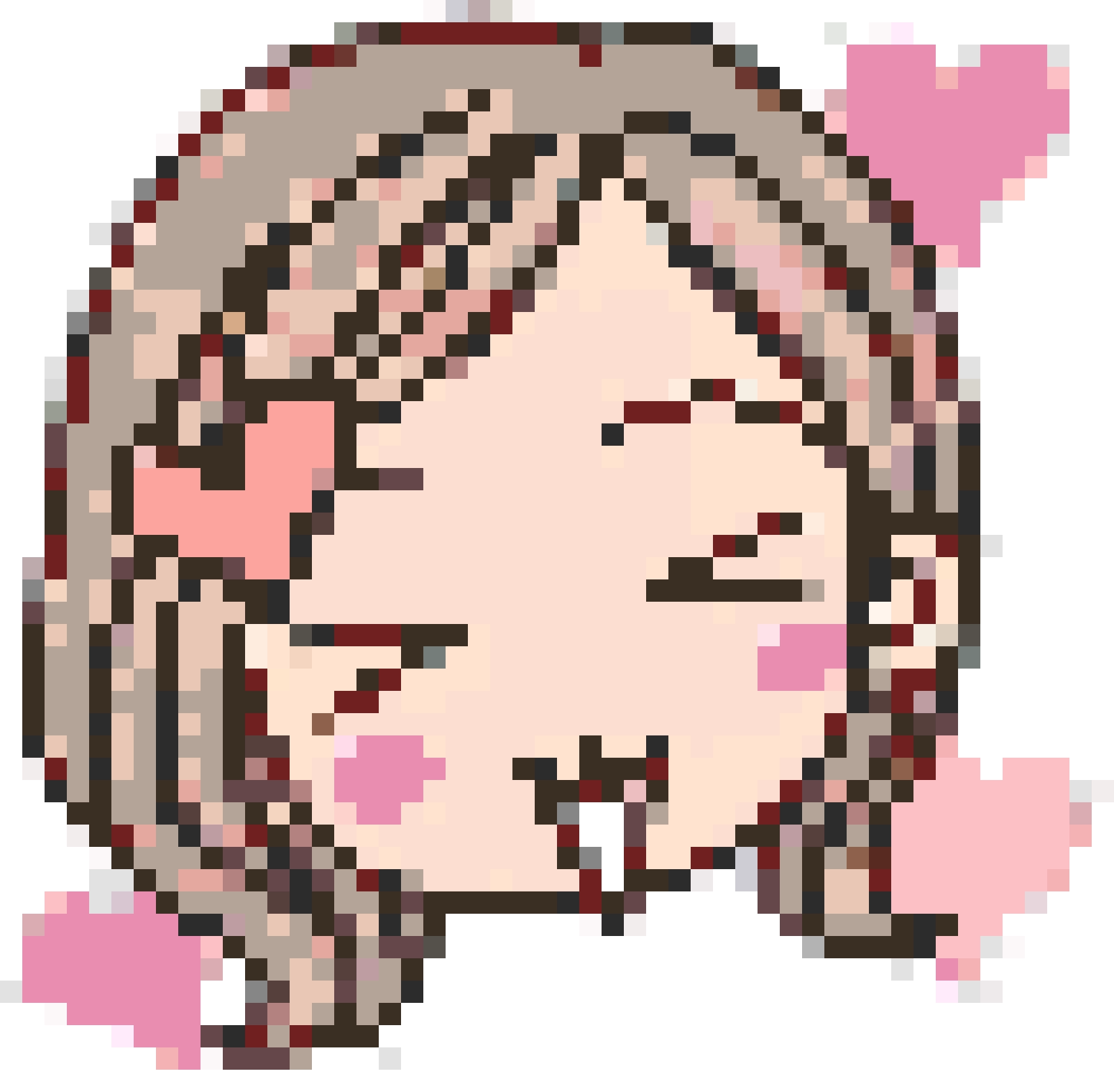 Nana Cartoon fuse bead pattern