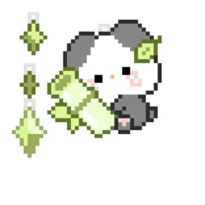 Panda Snack Padrão de Contas de Fusão (Imprimível Grátis)