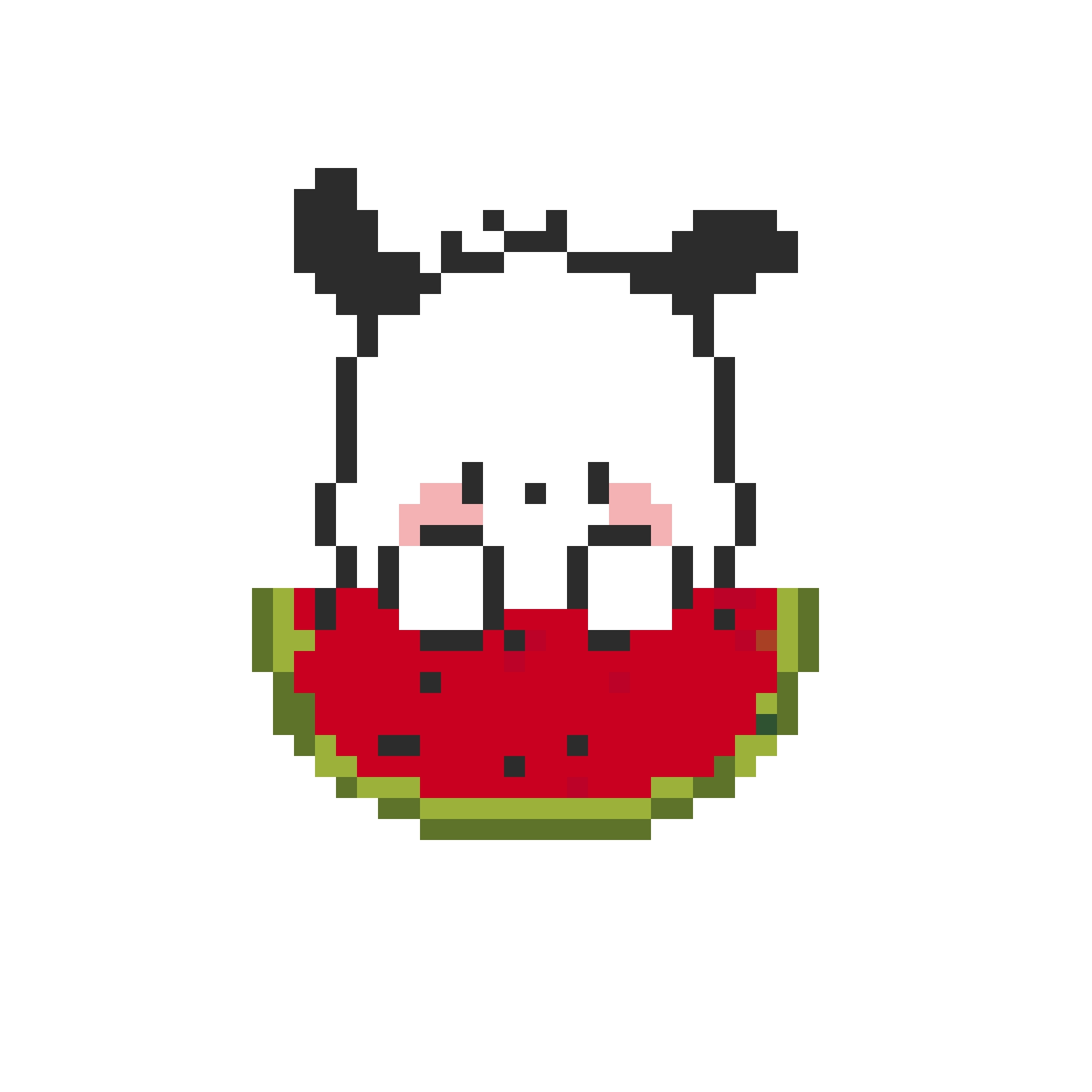 Pochacco Pixel Portrait fuse bead pattern