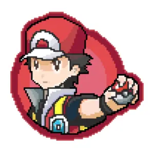 Pokemon Red Fuse Bead Pattern (Free Printable)