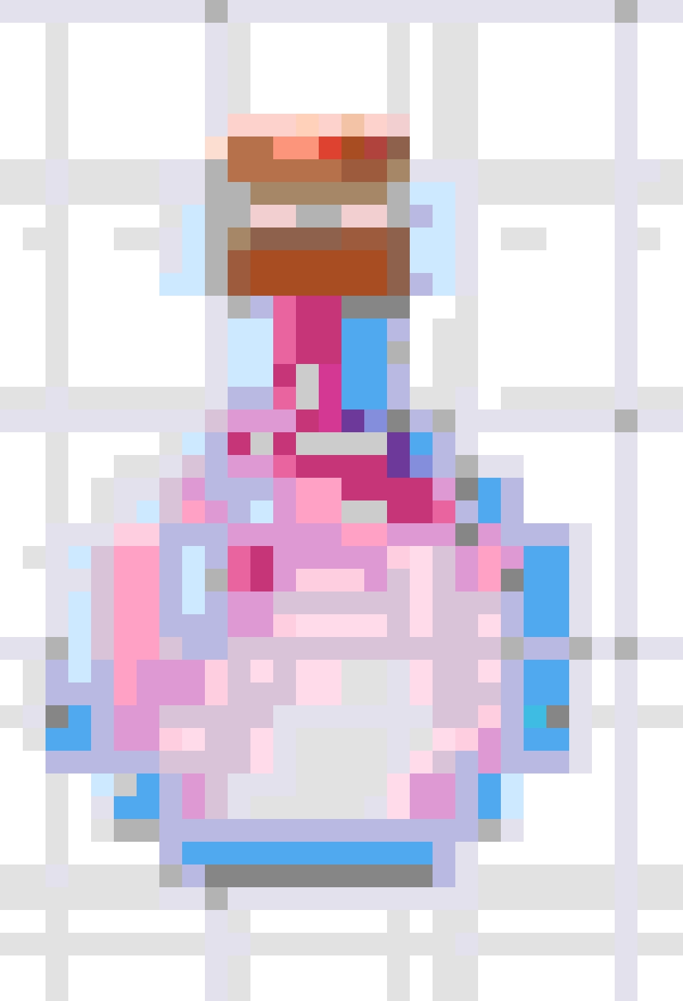 Potion Bottle fuse bead pattern