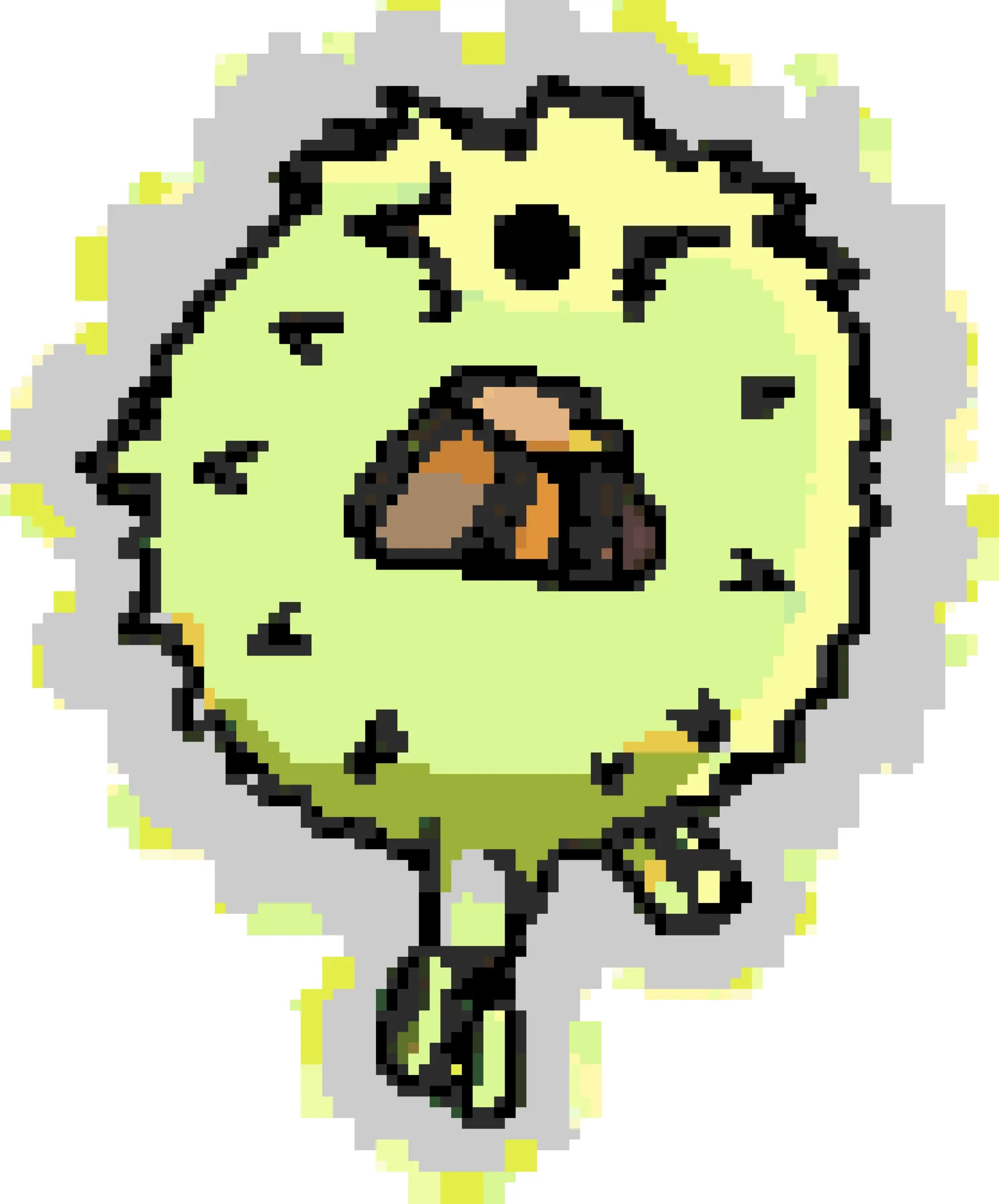Puffer Fish Dinner fuse bead pattern