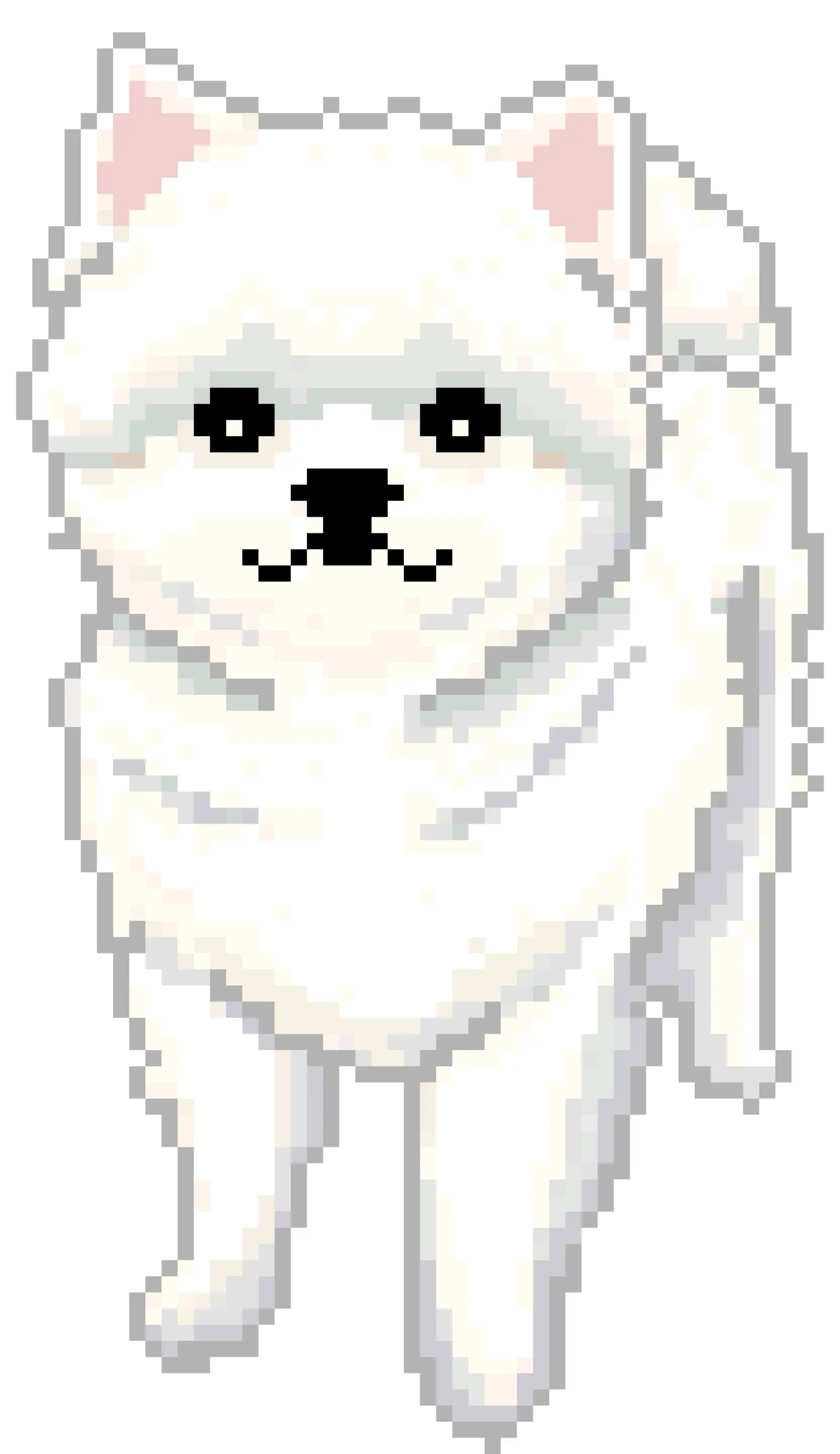 Puppy Portrait fuse bead pattern
