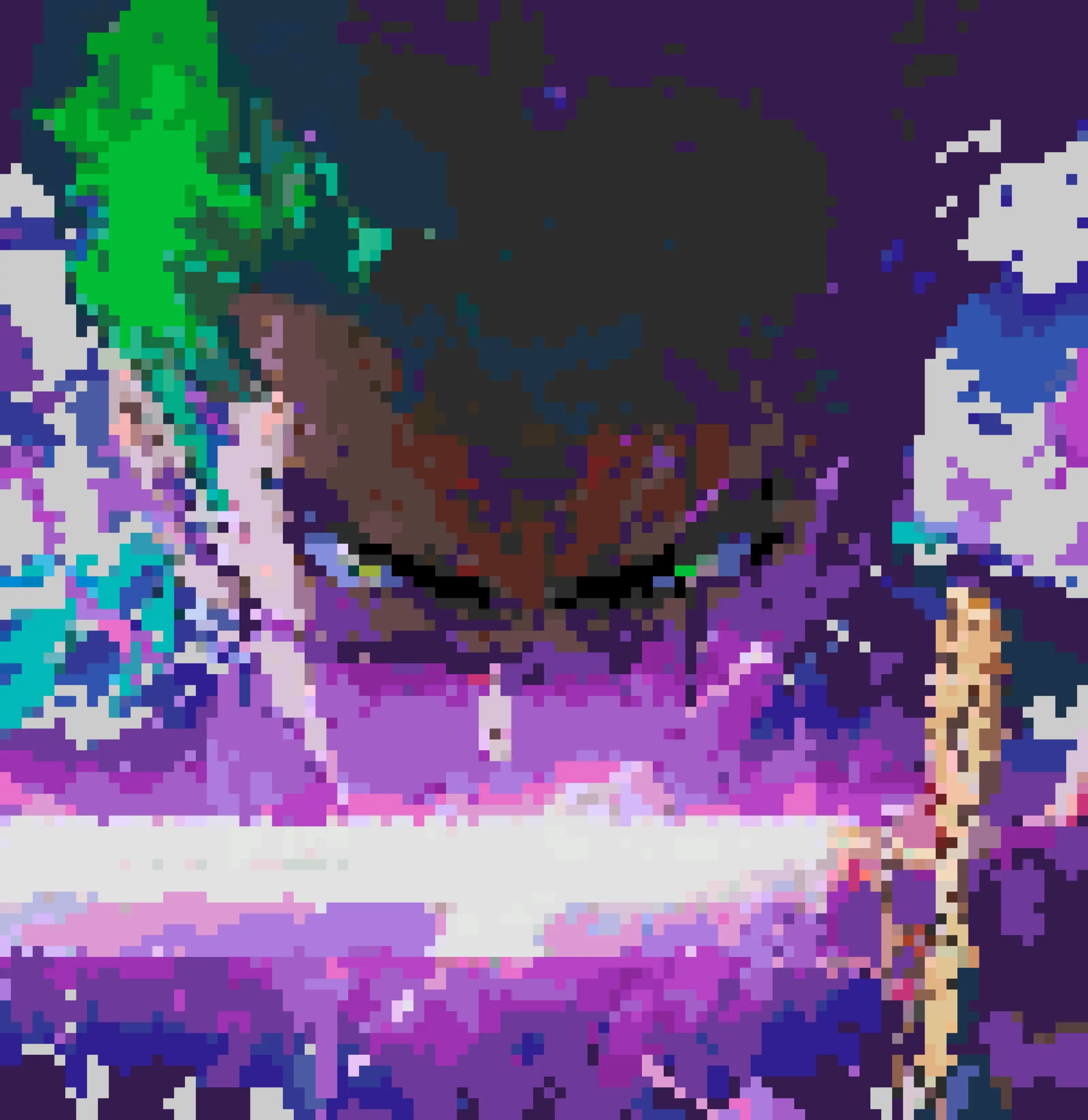 Roronoa Zoro fuse bead pattern