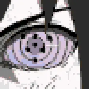 Sasuke Portrait Motif de Perles à Repasser (Imprimable Gratuit)