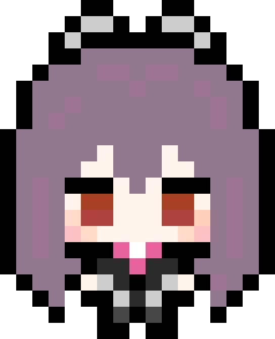 Shinoa Hiragi fuse bead pattern