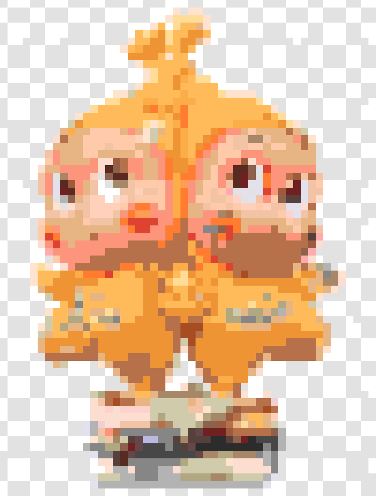 Star Person fuse bead pattern