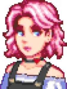 Stardew Valley Sophia Fuse Bead Pattern (Free Printable)