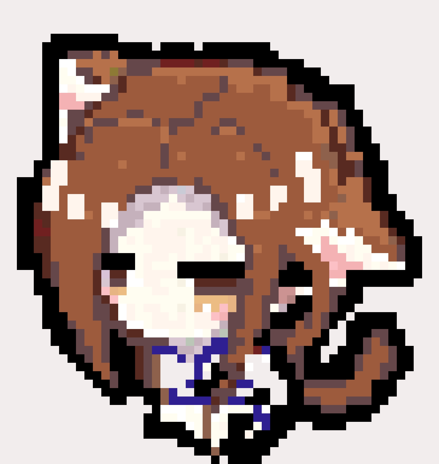 Takagi-san fuse bead pattern