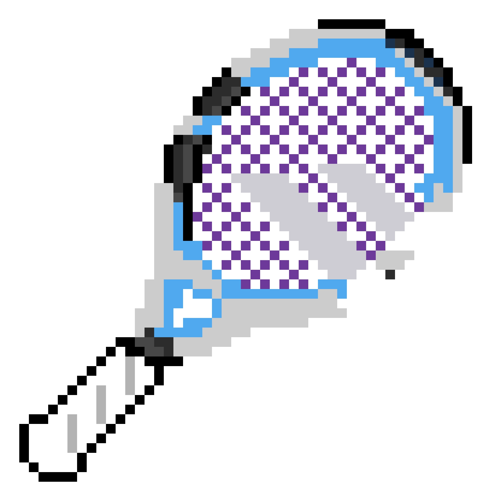 Tennis Racket 18PD fuse bead pattern