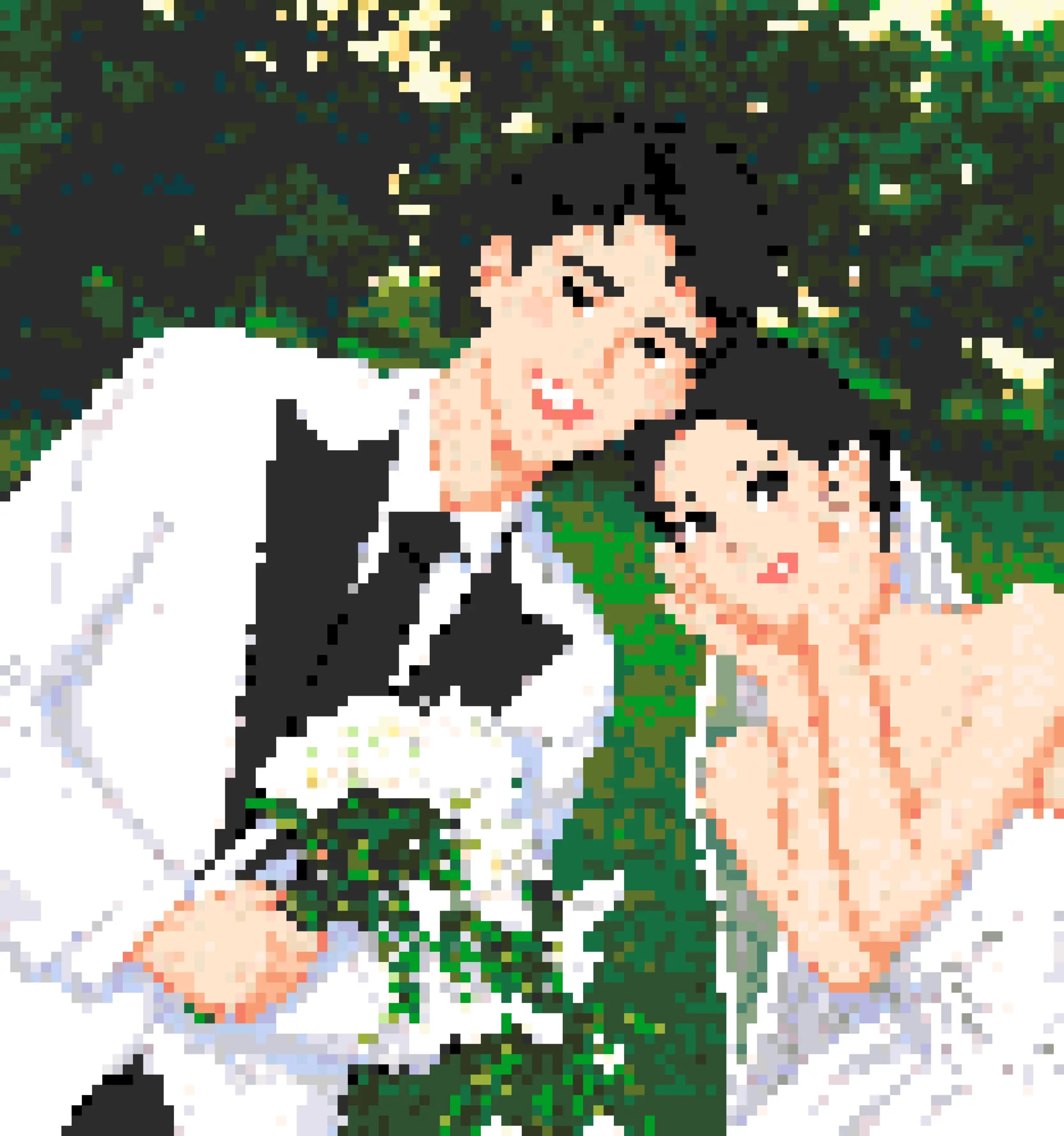Wedding Rings Chart fuse bead pattern